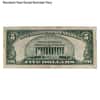 $5 Silver Certificate Currency Note Cull (Random Year)