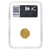 638-641 AD Byzantine Empire Heraclius Constantine Gold Solidus NGC AU