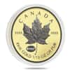 2015 1/10 oz Gold Canadian Maple Leaf E=mc2 Privy Reverse Proof $5 Coin (In Capsule)