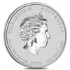 2016 10 Kilo Silver Lunar Year of The Monkey BU Australian Perth Mint In Capsule