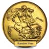 1911-1925 British Gold Sovereign George V Avg Circ