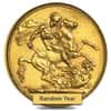 1871-1885 British Gold Sovereign Victoria Young Head St. George (Avg Circ)