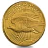$20 Gold Double Eagle Saint Gaudens - Ex Jewelry (Random Year)