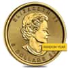 1/10 oz Canadian Gold Maple Leaf $5 Coin (Random Year)