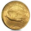 $20 Gold Double Eagle Saint Gaudens - Almost Uncirculated AU (Random Year)