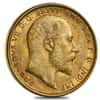 1902-1910-M Australia Gold Sovereign Edward VII Avg Circ