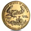 1990 1/2 oz Gold American Eagle BU (MCMXC) 
