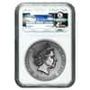 2015 2 oz Cook Islands Silver Norse Gods Hel Ultra High Relief NGC MS 69 Antiqued w/COA