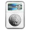 2014 G Britain Britannia Silver 2PND Coin Lunar Horse OBV-Mule NGC Gem BU