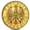 1926-1934 Austria Gold 25 Schilling Prooflike (Random Year)