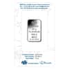 Box of 25 - 20 gram PAMP Suisse Lady Fortuna Platinum Bar .9995 Fine (In Assay)