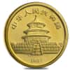 1987 Y 1/20 oz Gold China Panda 5 Yuan Coin (Sealed)