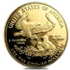 1990-W 1 oz $50 Proof Gold American Eagle (w/Box & COA)
