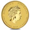 2017 1/10 oz Gold Lunar Year of The Rooster BU Australia Perth Mint (In Capsule)