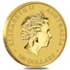 2017 1 oz Australian Gold Kangaroo Perth Mint Coin .9999 Fine BU (In Capsule)