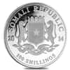 2014 1 oz Somalian Silver African Elephant Coin .999 Fine