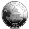 2014 5 oz Proof Silver Panda (w/Box & CoA)