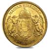 1892-1915 Hungary Gold 20 Korona XF/AU (Random)