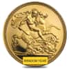 British Gold Half Sovereign BU/Proof Coin (Random Year)