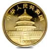 1989 1 oz Gold China Panda 100 Yuan Coin Large Date BU (Sealed)