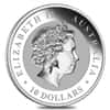 2016 10 oz Silver Australian Kookaburra Perth Mint .999 Fine BU In Capsule