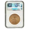 1876 S $20 Liberty Head Gold Double Eagle Coin NGC AU 53