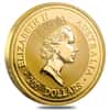 2009 2 oz Australian Kangaroo $200 Gold Coin .9999 Fine Gold In Cap