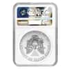 2017 1 oz Silver American Eagle $1 Coin NGC MS 70 First Day of Issue