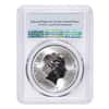 2017 1 oz Silver JFK Solomon Islands PCGS MS 69 First Strike (Flag JFK Label)
