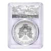 2017 1 oz Silver American Eagle $1 Coin PCGS MS 70 First Strike (Arctic Army Camo)