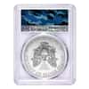 2017 1 oz Silver American Eagle $1 Coin PCGS MS 70 First Strike (Aquatic Army Camo)