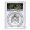 2017 1 oz Silver American Eagle $1 Coin PCGS MS 70 First Strike (Forest Army Camo)