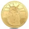10.1 oz JM Statue Of Liberty Centennial Gilded Silver 12-Medal Set