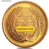50 Kurush Turkey Ataturk Gold Coin AU / BU AGW 0.1064 oz (Random Year)