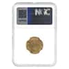 AH1293//12 Egypt 100 Qirsh Abdul Hamid II Gold Coin NGC AU 58