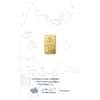 Box of 25 - 1 Gram PAMP Suisse Rosa Gold Bar .9999 Fine (in Assay)