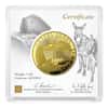1 oz Armenia Gold Noah's Ark 50000 Dram Coin BU in Assay (Random Year)