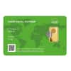 2.5 gram Nadir Refinery Gold Bar .9999 Fine (In Assay)