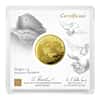 2022 Armenia 1 gram Gold Noah's Ark 100 Drams Coin BU (In Assay)