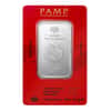 Box of 25 - 2025 1 oz PAMP Suisse Lunar White Snake Silver Bar (in Assay)