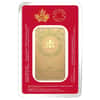 2025 1 oz Royal Canadian Mint RCM Lunar Snake Gold Bar .9999 Fine (in Assay)