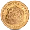 Chile Gold 50 Pesos AU/BU AGW .2943 oz (Random Year, 1926-1974)