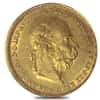 1892-1912 Austria Gold 20 Corona AGW .196 oz AU (Random Year)
