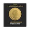 2022 1 gram Canadian Gold Maples $.5 Coin .9999 Fine - Maplegram25™