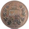 2019 2 oz Britannia & Germania The Allegories 10 Marks Gilded Silver Coin