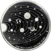 1 oz Highland Mint Colorized Alien Silver Round .999 Fine