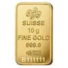 NOT VERISCAN - 10 gram Gold Bar PAMP Suisse Lady Fortuna .9999 Fine (In Assay)