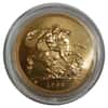 1985 Great Britain Queen Elizabeth II 5 Pound Gold Coin w/Box