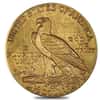 1910 $2.5 Gold Quarter Eagle Indian Head PCGS AU 50 