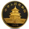1989 P 1/2 oz Gold China Panda 50 Yuan NGC PF 69 UCAM